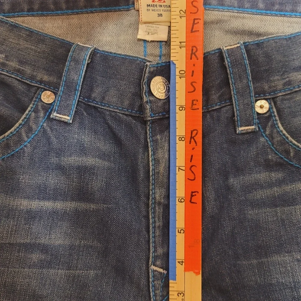True Religion Jeans Men's 38/34 World Tour Pants Section Straight